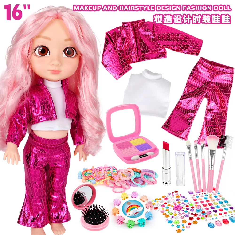 SKU03_Pink Hair_VF07-1 Non-colorable【Fashion Styling Doll】
