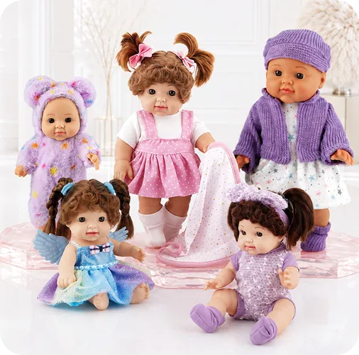 1. Fashion Dress-Up Doll Set