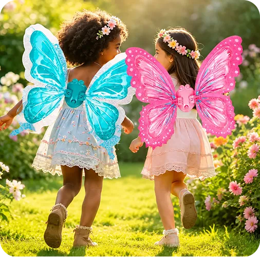 4.Electric Fairy Butterfly Wings
