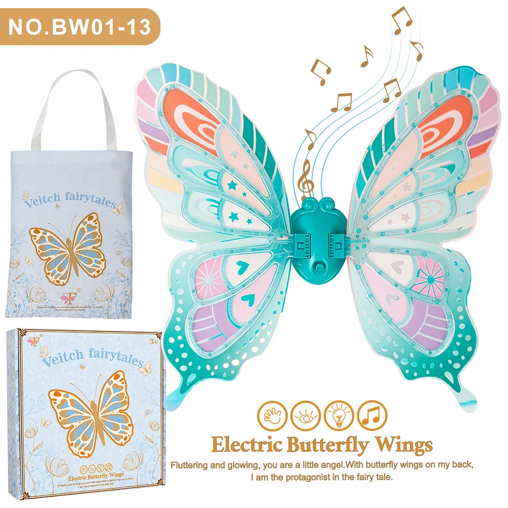 BW01‑13 Electric glowing butterfly wings