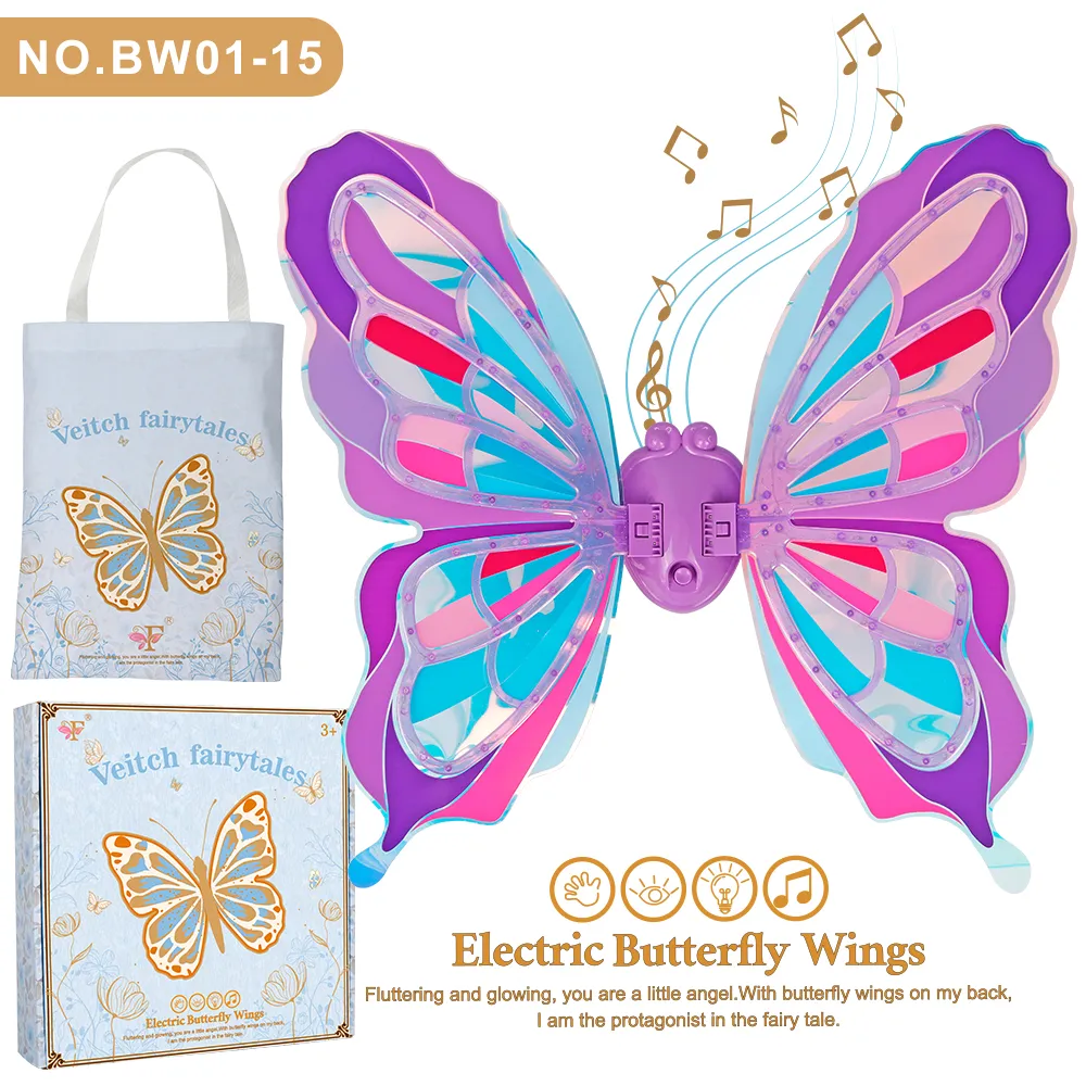 BW01‑15 Electric glowing butterfly wings