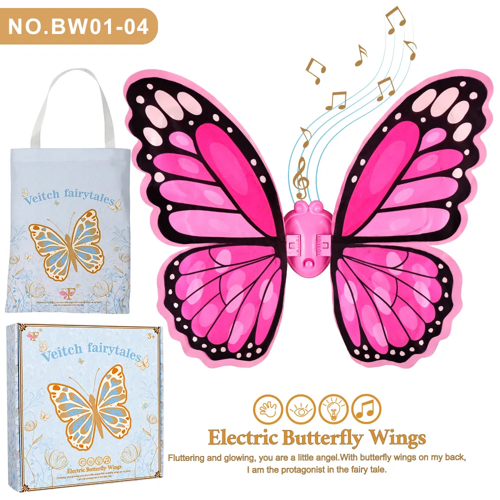 BW01‑4 Electric Light Up Butterfly Wings