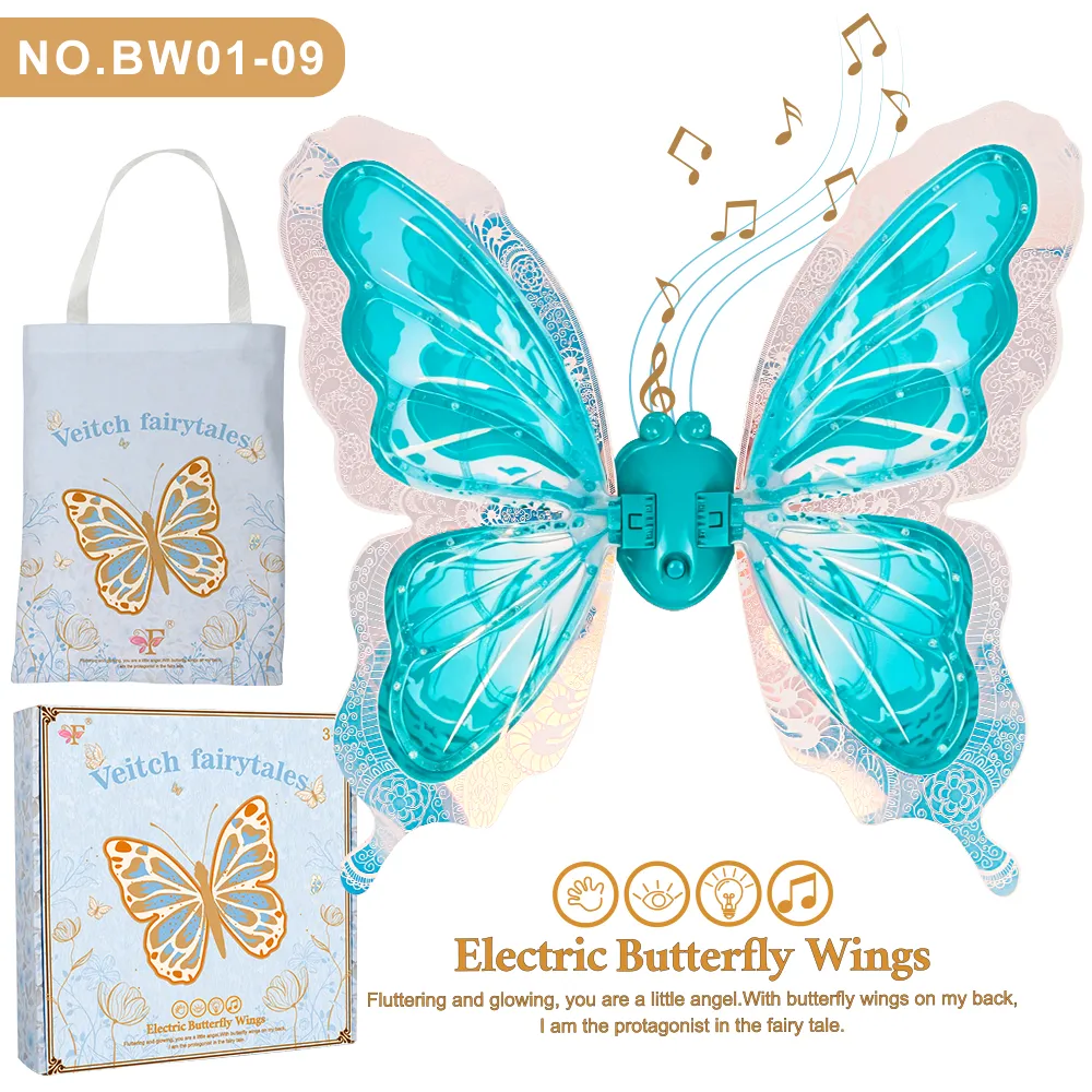 BW01‑9 Electric Light Up Butterfly Wings