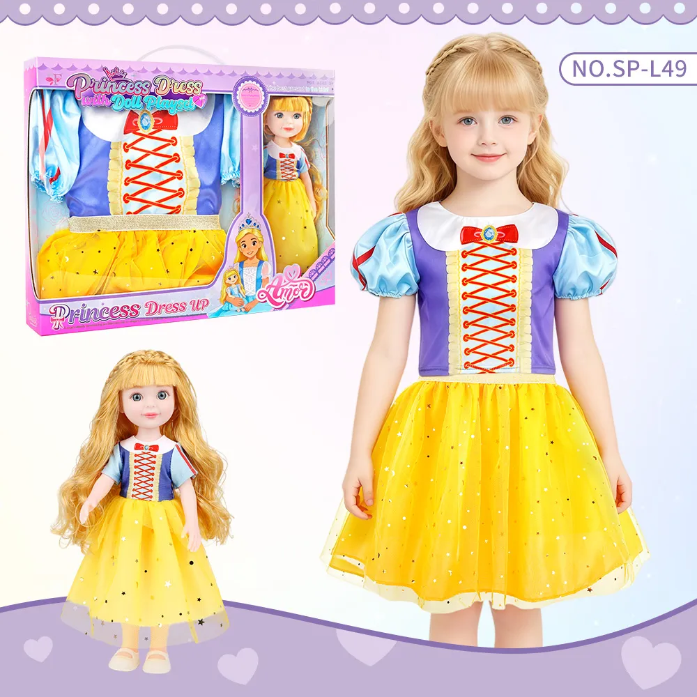 SP-L49 Snow White Princess Dress Up Doll Set