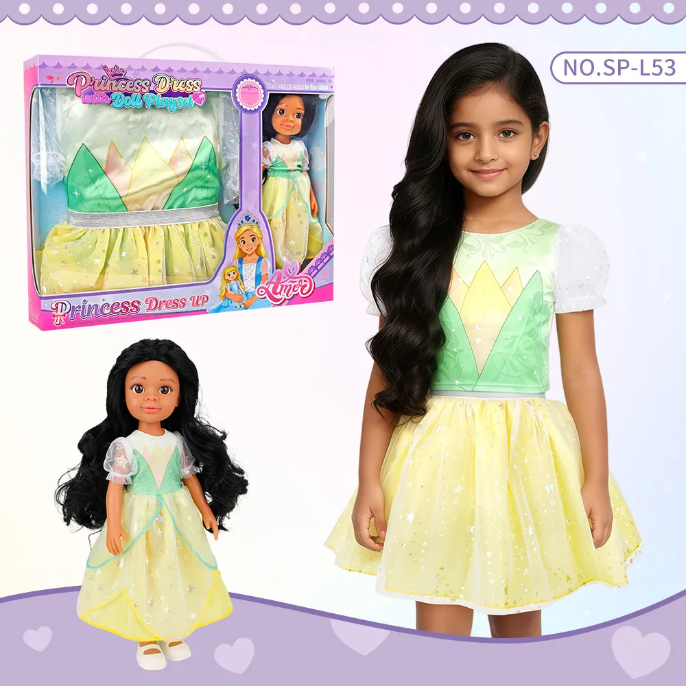 SP-L53 Tiana Princess Dress Up Doll Set