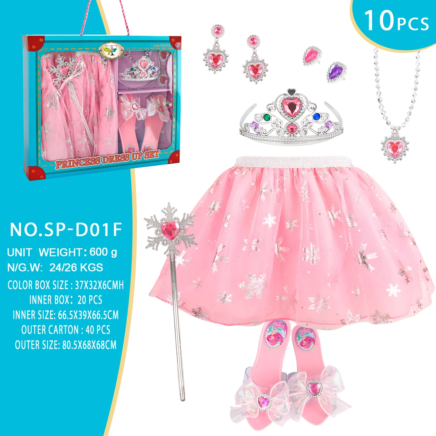 SP-D01F Blue Star Princess Tutu Set